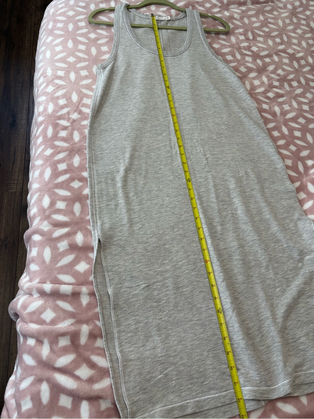 rag & bone Gray Ribbed Tank Dress - Picture 4 of 5